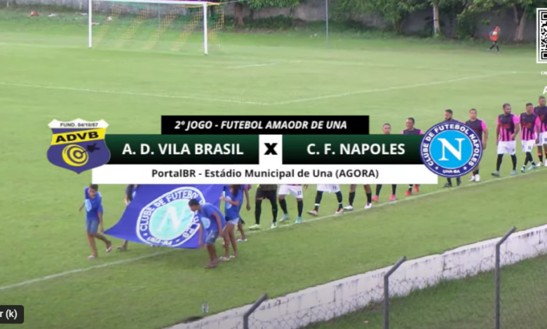 Napoles empata com Vila Brasil e se classifica para Quartas Finais do  Campeonato Amador de Una - Portal Bola na Rede